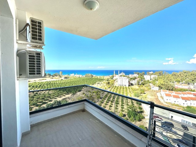 Lefke Avrupa Universitesine Yurume Mesafesinde Deniz Manzarali 3+1 Satilik  ful eşyalı daire