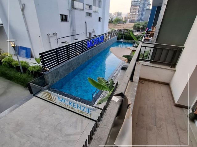 💷 64.000 £ | 🌊 Havuz Manzaralı | 🏡 Sıfır 1+1 Daire | ❌ Sözleşme Yenileme Ücreti Yok ❌ | Mckenzıe Gold Resıdence | İskele – Long Beach - Fotoğraf 4