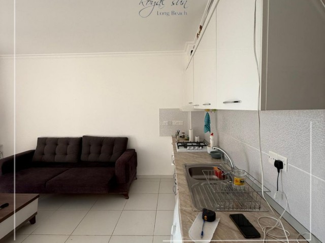 Royal Sun Residence, İskele / Long Beach - Tapusu Hazır Satılık 0+1 Stüdyo | Wawe 1 Blok - 1. Kat | Eşyalı & Mobilyalı | 52.000 £ | KIZILÖRS INVESTMENT - Fotoğraf 3