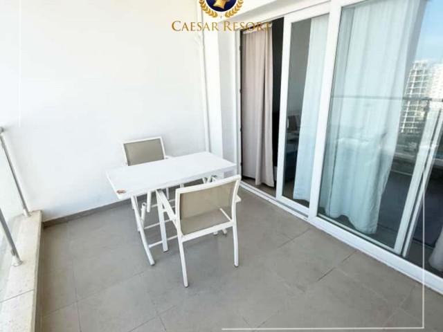 💷 57.000 £ | ❌ SÖZLEŞME YENİLEME ÜCRETİ YOK ❌ | Deniz & Havuz Manzaralı Eşyalı Stüdyo Niş Daire | Caesar Resort 2 | Long Beach – İskele | KIZILÖRS INVESTMENT - Fotoğraf 4