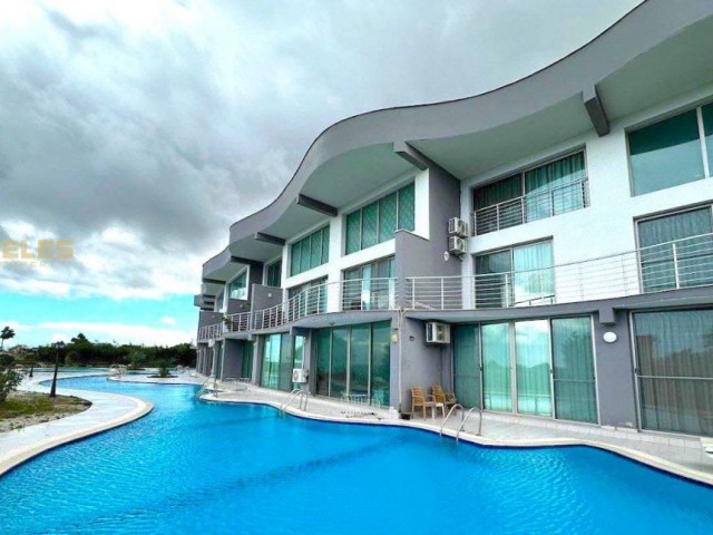 Kuzey Kıbrıs Gayrimenkulü: Lapta’da (Girne) Atoll 1 Sitesi’nde denize yakın 2+1 dubleks daire SA-21199 - Fotoğraf 2