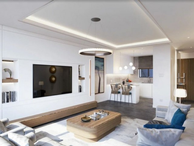Kuzey Kıbrıs Gayrimenkulü: Golden Circle Village Site’de denize yakın daireler SA-1-0182 - Fotoğraf 3