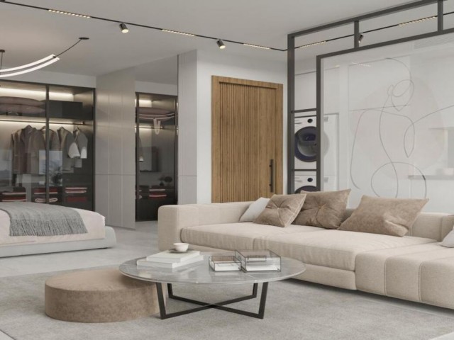 Kuzey Kıbrıs Gayrimenkulü: Casa del Mare Site’de lagünlü deniz kenarı stüdyo SA-0-0299 - Fotoğraf 1