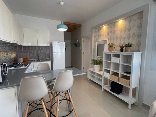 Kuzey Kıbrıs Gayrimenkulü: Long Beach`te Denize Yakın 1+1 Daire – Karlı Yatırım ve Yüksek Kira Getirisi SA-1-0269 - Fotoğraf 1