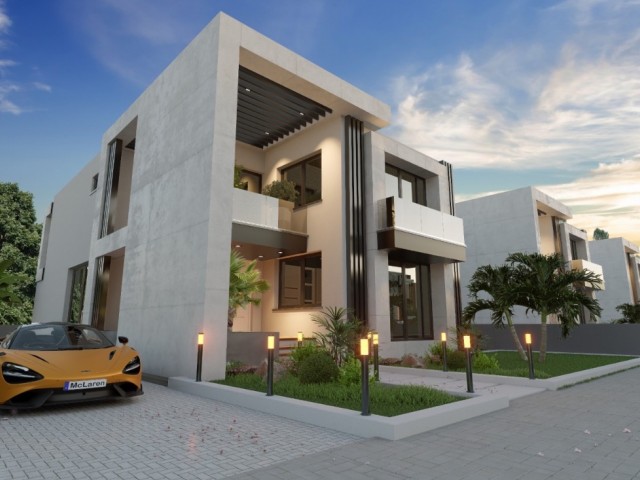 Girne Ozanköy bölgesinde 240 metrekare 4+1 özel havuzlu ana yola 50 metre mesafede konumlanan White Roze konforlu bir villa yaşamı sunuyor