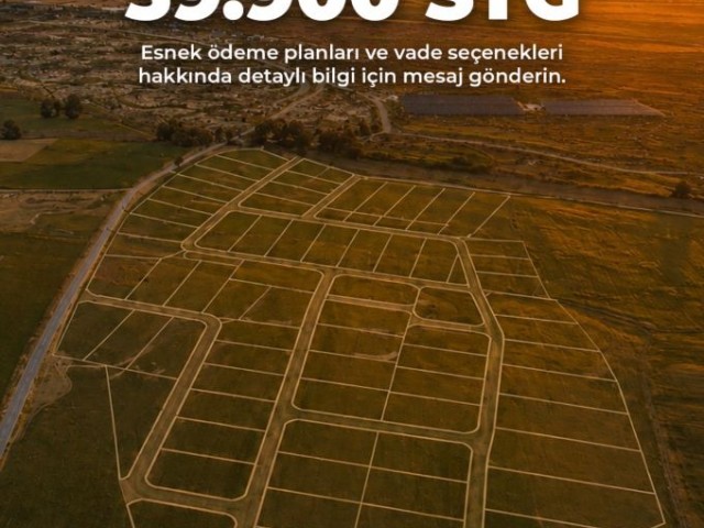 ASLANKÖY’DE VİLLA VE APARTMAN YAPINA UYGUN  ARSALAR  PEŞİN 39.900  STG
