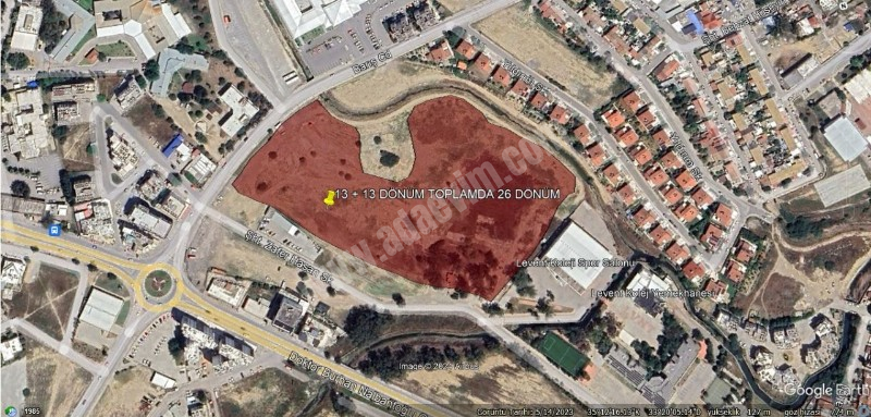 Lefkoşa Ortaköy'de Ticari İzinli 26 Dönüm Arsa | Otel veya Konut Projesine Uygun