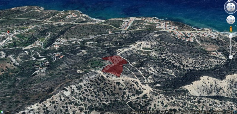 Girne Kayalar'da 14 Dönüm Satılık Arazi | Premium Lokasyonda