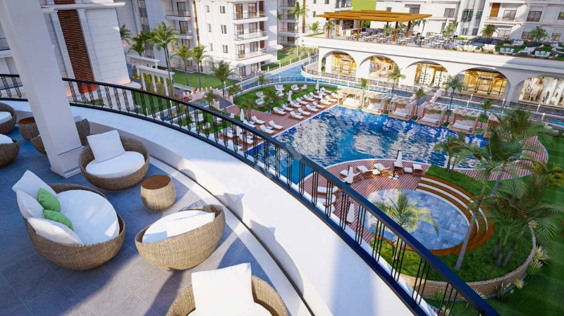 İskele Long Beach'de Venedik Konsepti ile 1+0 , 1+1 ve 2+1'den Darielerden Oluşan 70'aya Kadar Varan Taksi İmkiani İle Satışta