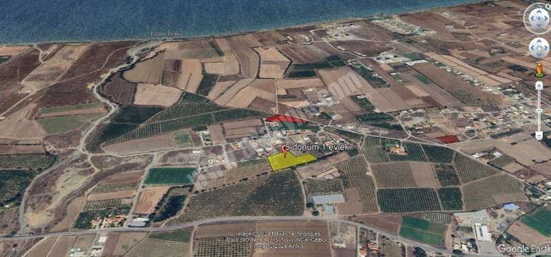 Lefke Gaziveren Bölgesinde Kelepir Fiyata Satılık 5 Dönüm Arsa Satılık