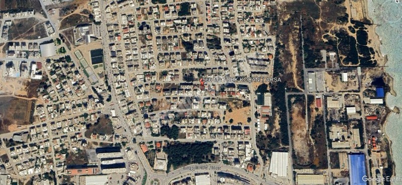 Mağusa Merkezde 285 m2 Apartmanlık Arsa Satılık