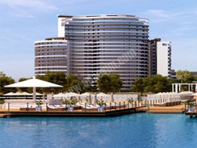SATILIK Iskele, Long Beach' de 1+1 Denize sadece 100 metre yüzme Havuzu