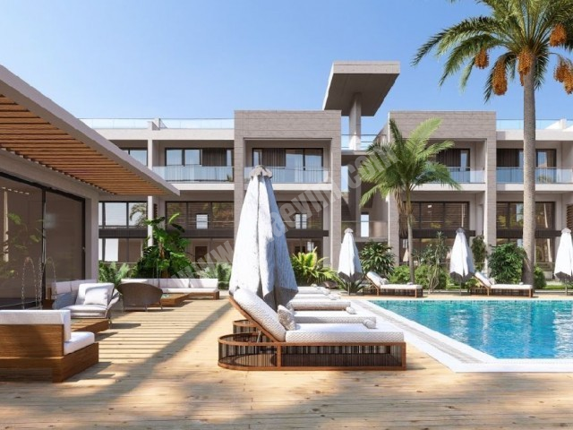 Girne Karşıyaka'da 1+1 Loft Daire | 2026 Mart Teslim