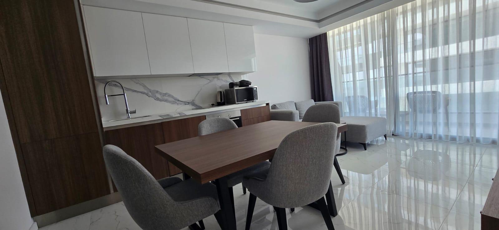 FIRSAT Kıbrıs İskele Long Beach Grand Sapphire Satılık 1+1 A blok Ful Eşyalı Satılık Daire 