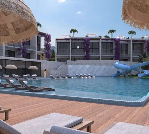 Girne Bahçeli Bölgesinde Anayol Üstünde Lüks Site İçerisinde 1+ 0 Studio Daireler