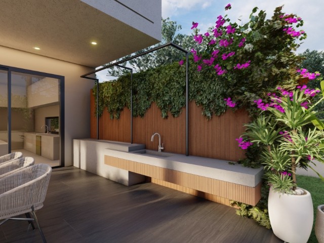 Girne Lapta Satılık Özel havuzlu 4+1 Lüks Villa