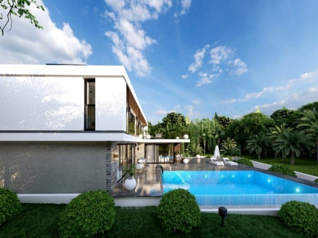 Denize yakın satılık modern dizayn lüks villa
