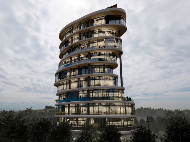 Girne merkezde lüks Business center