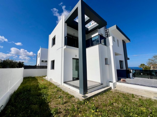 Satılık kapanmaz ful deniz manzaralı 3+1 villa, Çatalköy, Girne