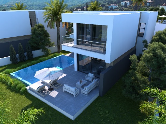 Satılık lüxury 4+1 villa. Bellapais, Girne. ÖDEME PLANI MEVCÜT