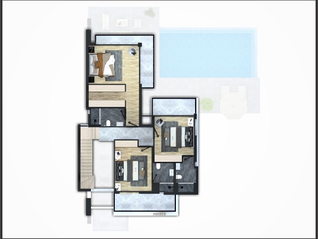 Satılık lüx 4+1 villa, Türk koçan, Bellapais, Girne. ÖDEME PLANI MEVCÜT