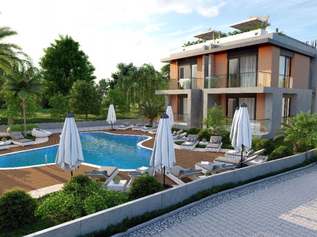 1+1 Satılık Havuzlu Lux Daire, Alsancak,Girne,Kuzey Kıbrıs