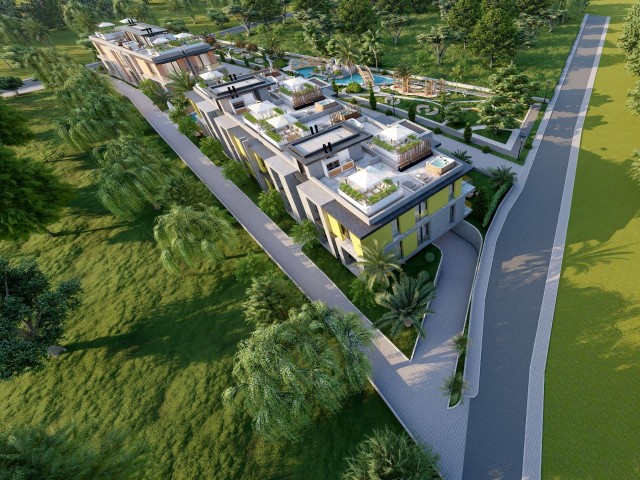 1+1 Satılık Havuzlu Lux Daire, Alsancak,Girne,Kuzey Kıbrıs