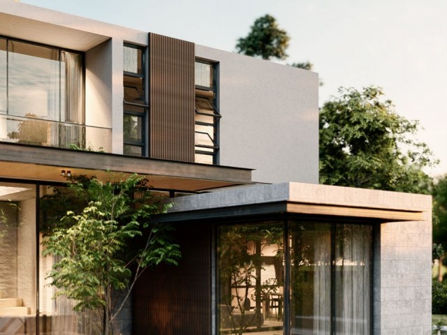Lapta bölgesine 4+1 satılık modern lüks villa