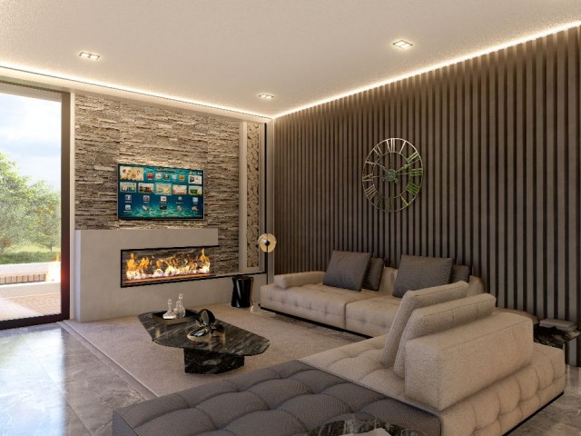 Çatalköy bölgesinde 4+1 lüks satılık villa