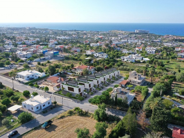 Girne Çatalköy'de modern mimari satılık villa