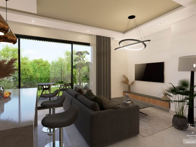 Girne merkezde satılık 2+1 penthouse 