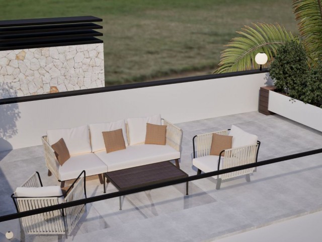 Girne/Arapköyde satılık 4+1 özel havuzlu villa