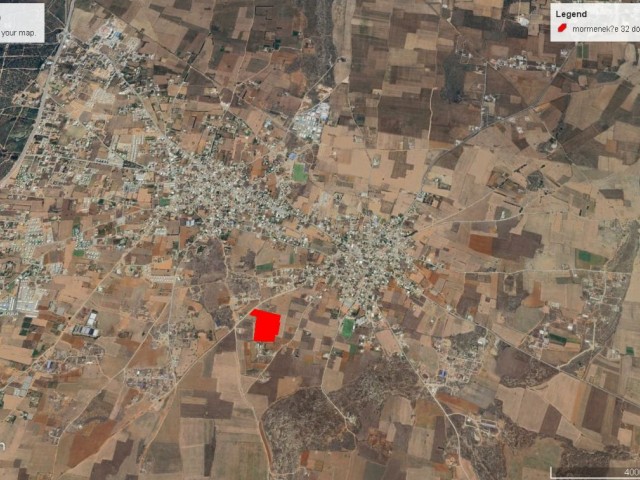 Mormenekşe de İmar Sınırında Olan 32 Dönüm Kelepir Fiyata Satılık Arazi Dönüm Fiyatı 50,000 GBP Adem Akın 05338314949 - Fotoğraf 4