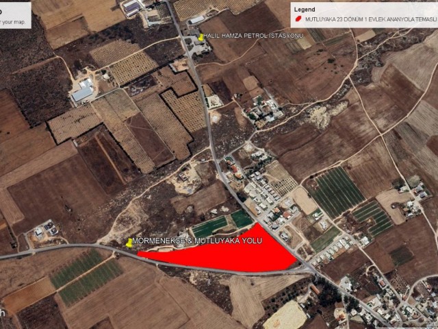 Mutluyaka & Mormenekşe Ana Yolu Üzerinde Asfalt Yola Temaslı Eşdeğer Koçanlı ve Kat Karşılığı Satılık 23 Dönüm 1 Evlek Arazi Adem Akın 05338314949 - Fotoğraf 4
