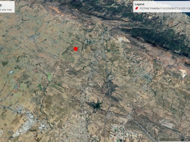 GİRNE PINARBAŞI NDA YATIRIMLIK 74 DÖNÜM SATILIK TÜRK KOÇANLI ARAZİ DÖNÜM FİYATI 12,500 GBP ADEM AKIN 05338314949