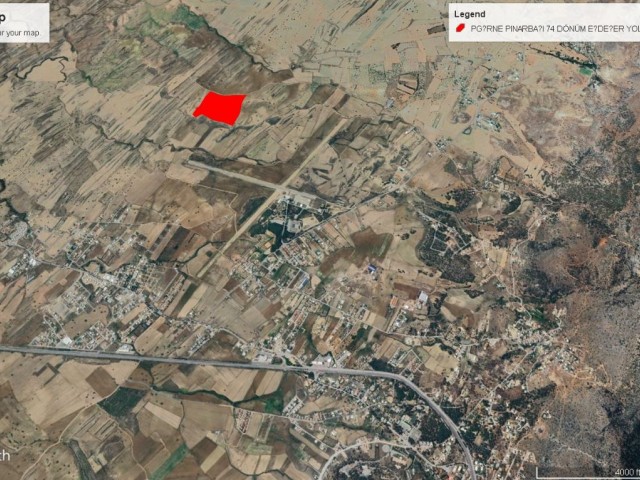 GİRNE PINARBAŞI NDA YATIRIMLIK 74 DÖNÜM SATILIK TÜRK KOÇANLI ARAZİ DÖNÜM FİYATI 12,500 GBP ADEM AKIN 05338314949