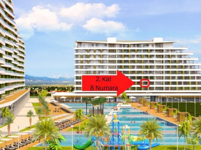 İSKELE GRAND SAPPHİRE DE 8, KAT DA 45 M2  2, ETAP DA 2026 YILIN DA TESLİM EDİLECEK OLAN SATILIK DAİRE FİYATI 95,000 GBP ADEM AKIN 05338314949DENİZ MANZARALI