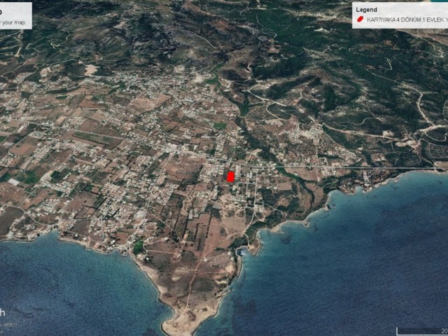 Karşıyaka da Mukkemel Konumda Satılık 4 Dönüm 1 Evlek Deniz Manzaralı Arazi Adem Akın 05338314949 - Fotoğraf 1