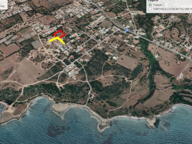 KARŞIYAKA DA NET DENİZ MANZARALI VİLLA YAPIMINA UYGUN HARİKA KONUMDA SATILIK 2700 m2 ARAZİ ADEM AKIN 05338314949