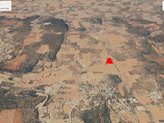 Pamuklu Karpaz Ana Yolu Üzerinde Asfalt Yola Temaslı ve %160 İmarlı 4 Kat İzinli Satılık 10 Dönüm Arazi Dönüm Fiyatı 65,000 GBP Adem Akın 05338314949 - Fotoğraf 2