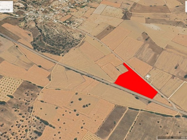 Pamuklu Karpaz Ana Yolu Üzerinde Asfalt Yola Temaslı ve %160 İmarlı 4 Kat İzinli Satılık 10 Dönüm Arazi Dönüm Fiyatı 65,000 GBP Adem Akın 05338314949 - Fotoğraf 4
