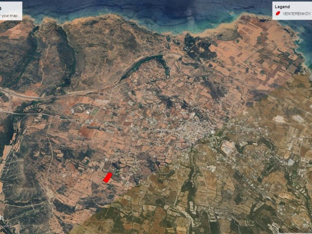 YENİERENKÖY DE DAĞ VE DENİZ MANZARALI KELEPİR FİYATA 7 DÖNÜM 1 EVLEK SATILIK ARAZİ DÖNÜM FİYATI 45,500 GBP ADEM AKIN 05338314949