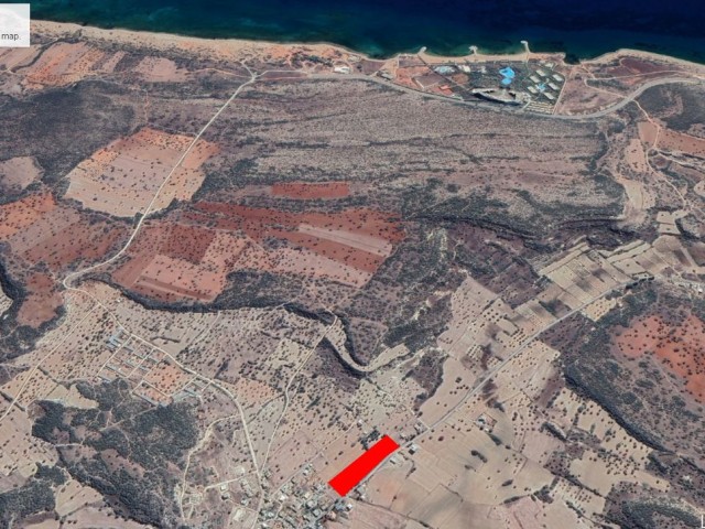 İskele Pamukluda Denize Araç İle Sadece 5 Dakikalı K Mesafede Olan ve Ana Yola Sıfır 200 Metre Cephesi Olan Elektirik ve Suyu İçin de Olan Satılık 9 Dönüm Arazimiz Dönüm Fiyatı 60,000 Gbpadem Akın 05338314949 - Fotoğraf 3