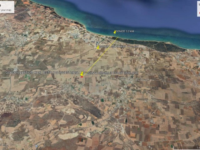 Not : İskele Aygün Sınırın da Deniz ve Otelelr Manzaralı Satılık 6500 M2 Arazi Adem Akın 05338314949 - Fotoğraf 1