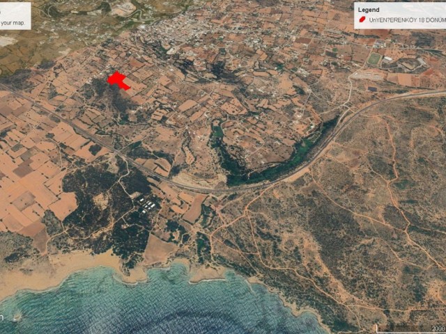 Yenierenköy de Deniz Manzaralı Süper Konumda Satılık 18 Dönüm Arazi Adem Akın 05338314949 - Fotoğraf 3