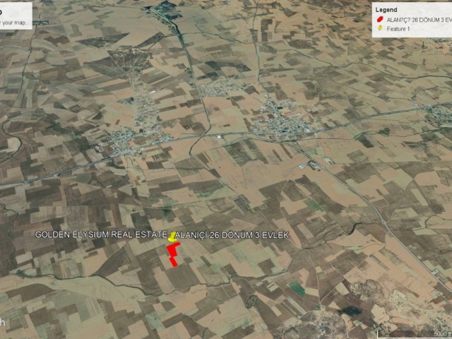 ALANİÇİ NDE KELEPİR FİYATA SATILIK 26 DÖNÜM 3 EVLEK ARAZİ DÖNÜM FİYATI 7,000 GBP ADEM AKIN 05338314949