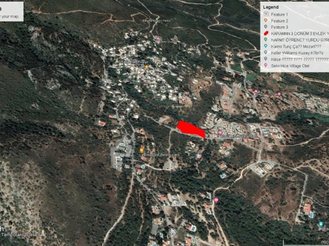 Not : Dönüm Fiyatı : 253,000 GBP : Girne Karmide Süper Manzaralı Satılık 3 Dönüm 3 Evlek Arazi Adem Akın 05338314949 - Fotoğraf 4