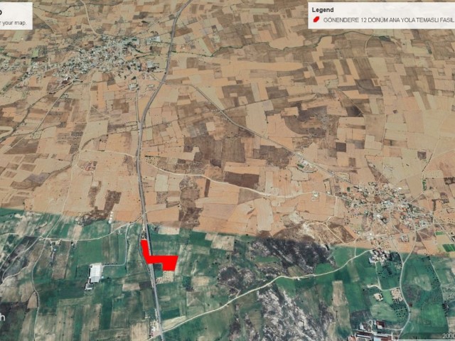 Gönendere de Ana Yola Temas Eden Süper Konumda Satılık 12 Dönüm %220 İmarlı ve Türk Koçanlı Arazi Dönüm Fiyatı 50,000 GBP Adem Akın 05338314949 - Fotoğraf 4