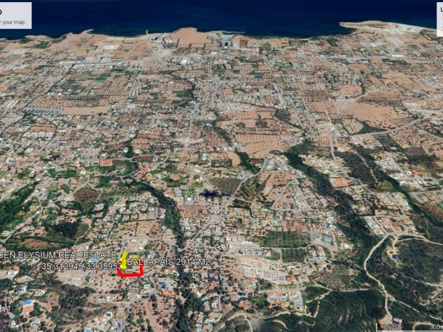 Not: Toplam Fiyatı : 845,000 GBP : Girne Ballapais de Süper Konum da 2915 M2 Arazi İçerisin de Yeni Bitmiş Villa İle Birlikde Satılık Adem Akın 05338314949 - Fotoğraf 4