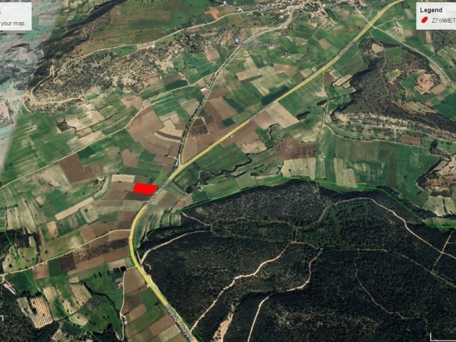 Ziyamet de Kelepir Fiyata Satılık 3 Dönüm 3 Evlek Arazi 60,000 GBP Adem Akın 05338314949 - Fotoğraf 3